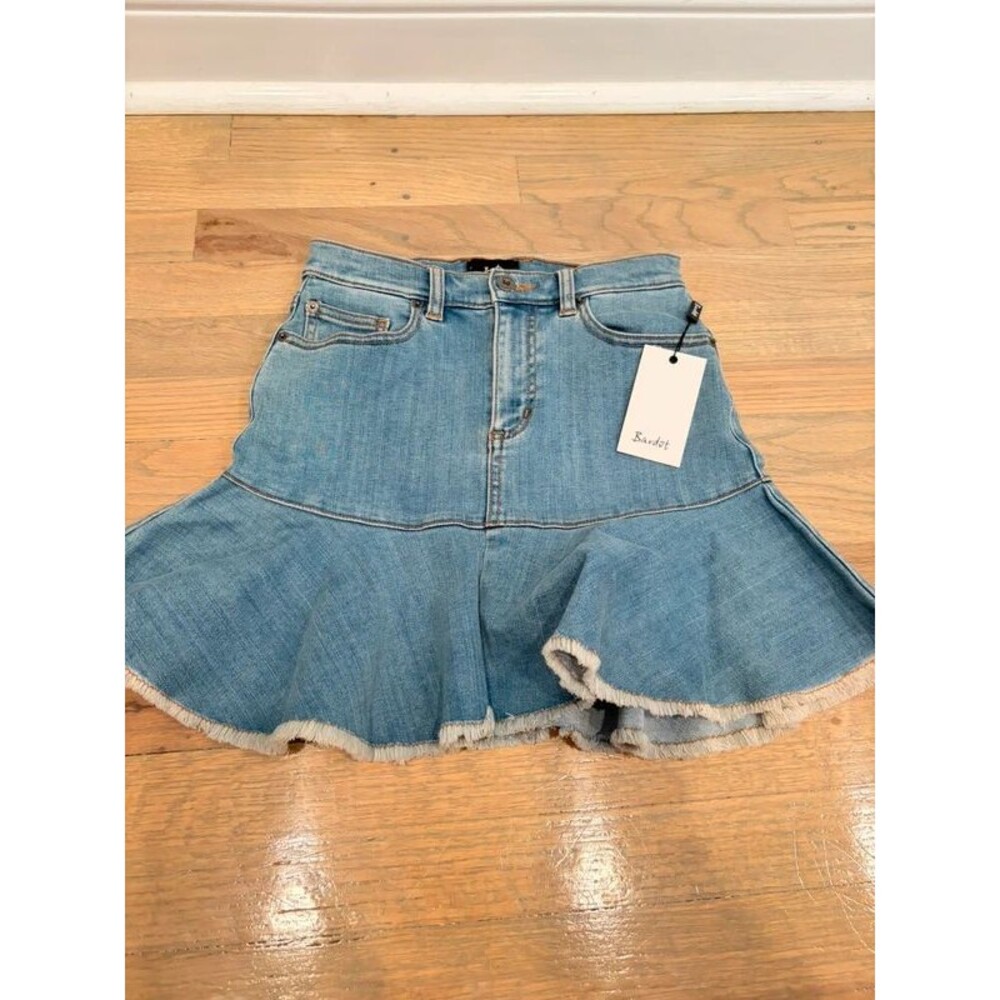 Bardot women's mia denim skirt new with tags size us 28 (eu38)